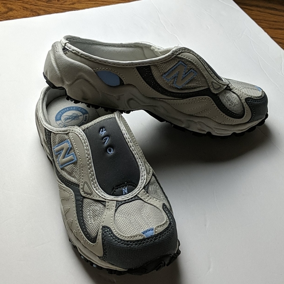 new balance slide on tennis shoes